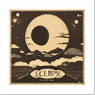 hello my lovely darkness eclipse japanese style Posters and Art